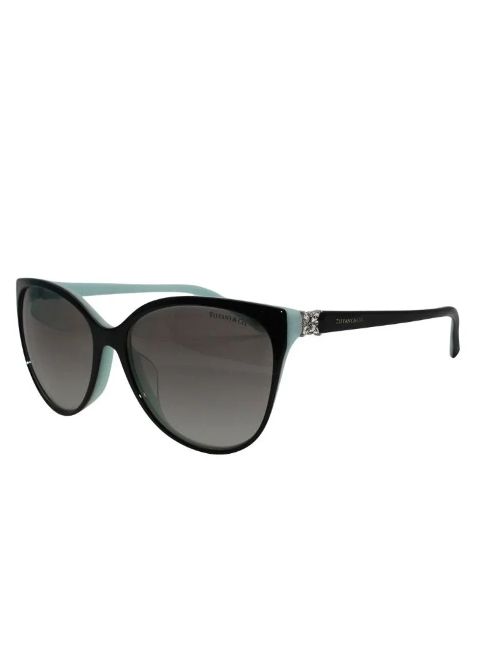 Tiffany & Co Sunglasses Blue Black Rhinestone Eyewear